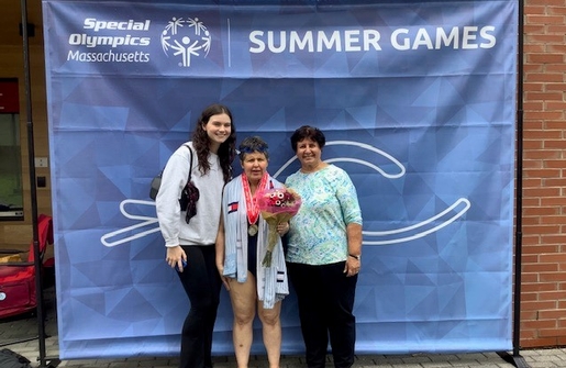 Fletcher Tilton Employee Gets A Gold At MA Special Olympics!